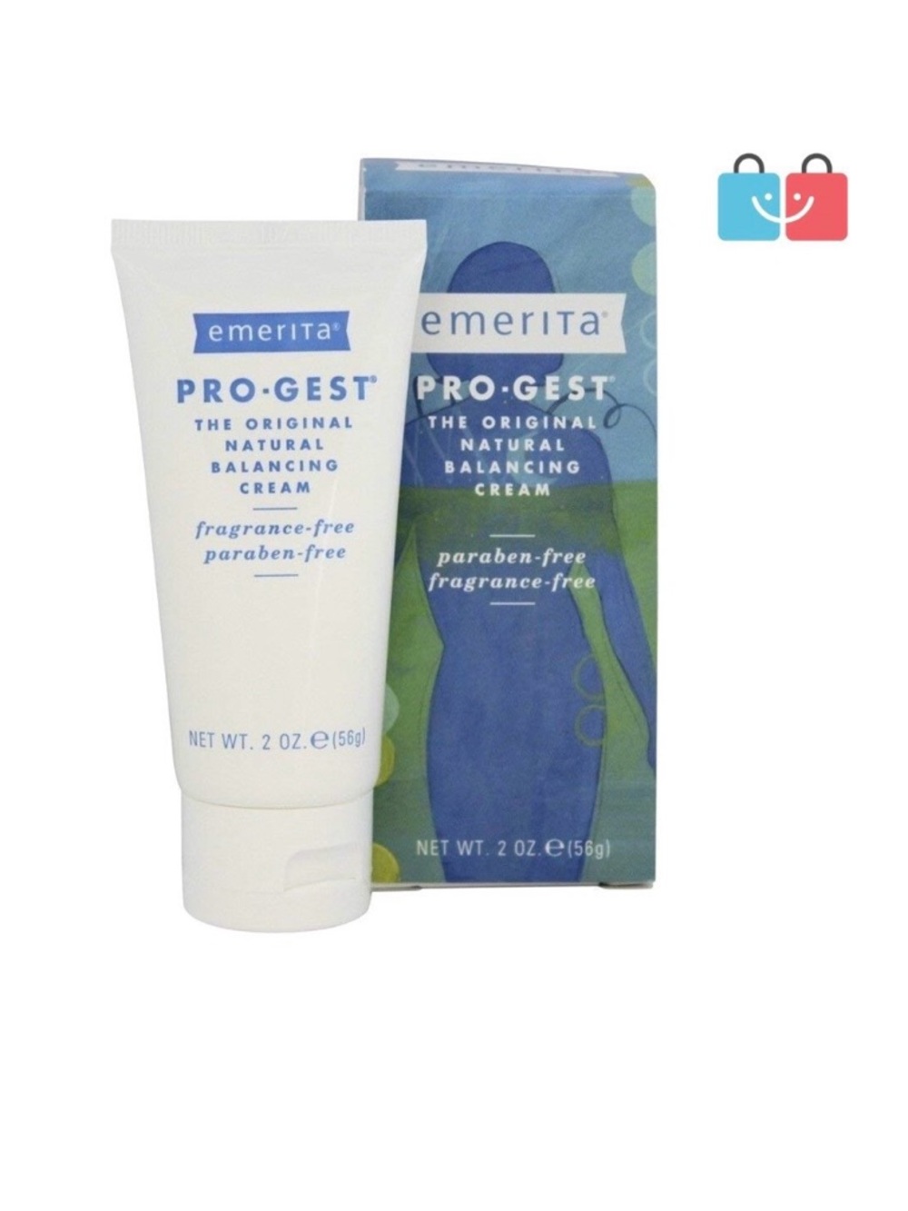 Emerita Pro-Gest Hormone Cream 2 oz.